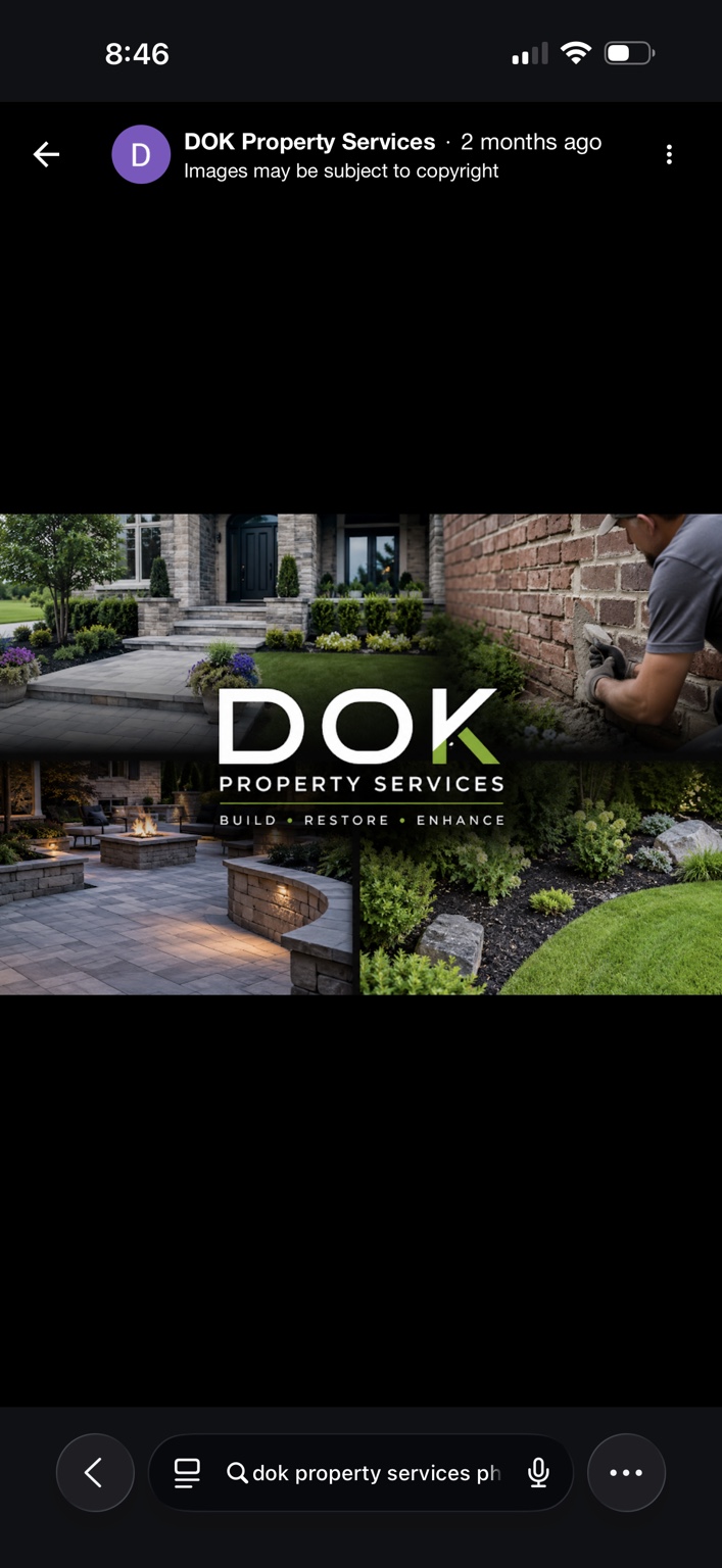 DOK Property Services brand: Build, Restore, Enhance